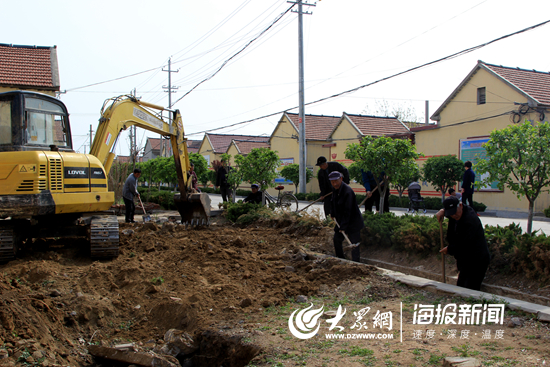 莒县阎庄镇打响农村人居环境整治"第一轮" 提升居住幸福指数