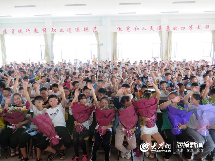 莒县长岭镇中心小学2019届毕业典礼成功举办