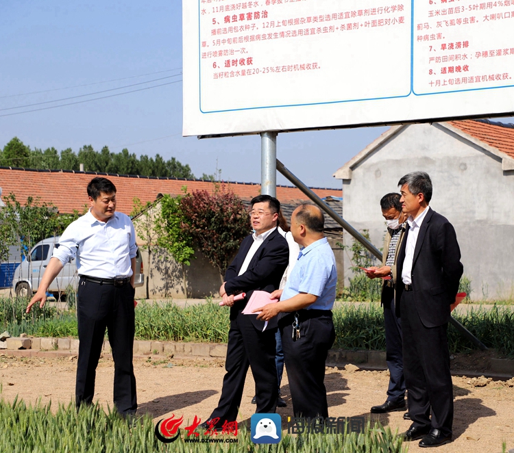 市粮食安全责任考核工作组对莒县粮食安全责任落实情况进行实地调研